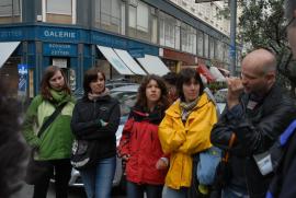 Literaturspaziergang mit /Stallburggasse/Braeunerstrasse/x, x, Shopgirl-NY152, lady-liberty, Wolfgang L. Jodlbauer