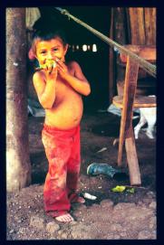 Guatemala 1996/niño con mais Guatemala 1996/niño con mais